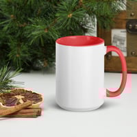 Image 7 of  I AM ENOUGH-Mug with Color Inside