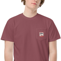 Image 9 of “Climax Premium Quality Knotless Leader” Unisex pocket t-shirt