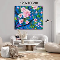 Image 3 of Custom Size Extra Large Art - Blossom