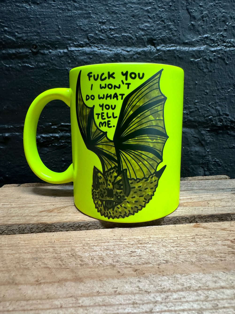 Fuck You Bat Mug