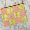 Quilted Patchwork Zipper Pouch - Blouses And Diamonds