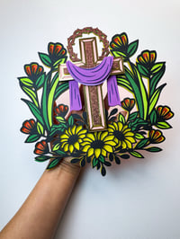 Image 1 of "He is Risen" Sunflower Collection