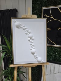 Living in the Bobble Collection | 3D Art | Textured Abstract Framed Art