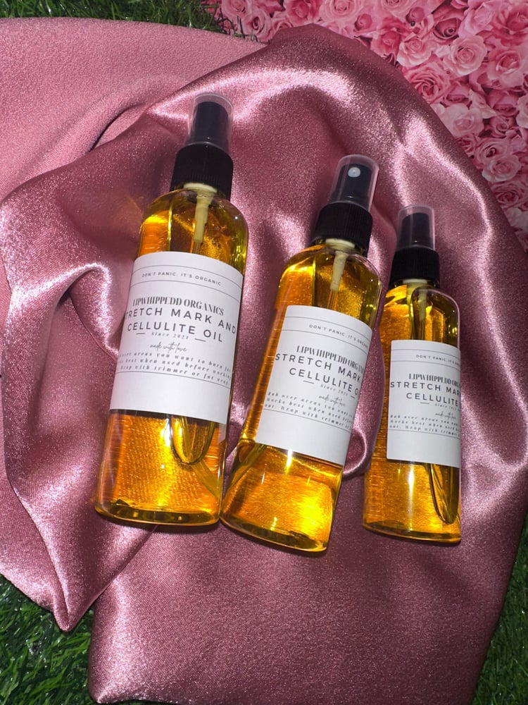 Image of Anti Cellulite/ stretch mark oil BIGGER BOTTLE
