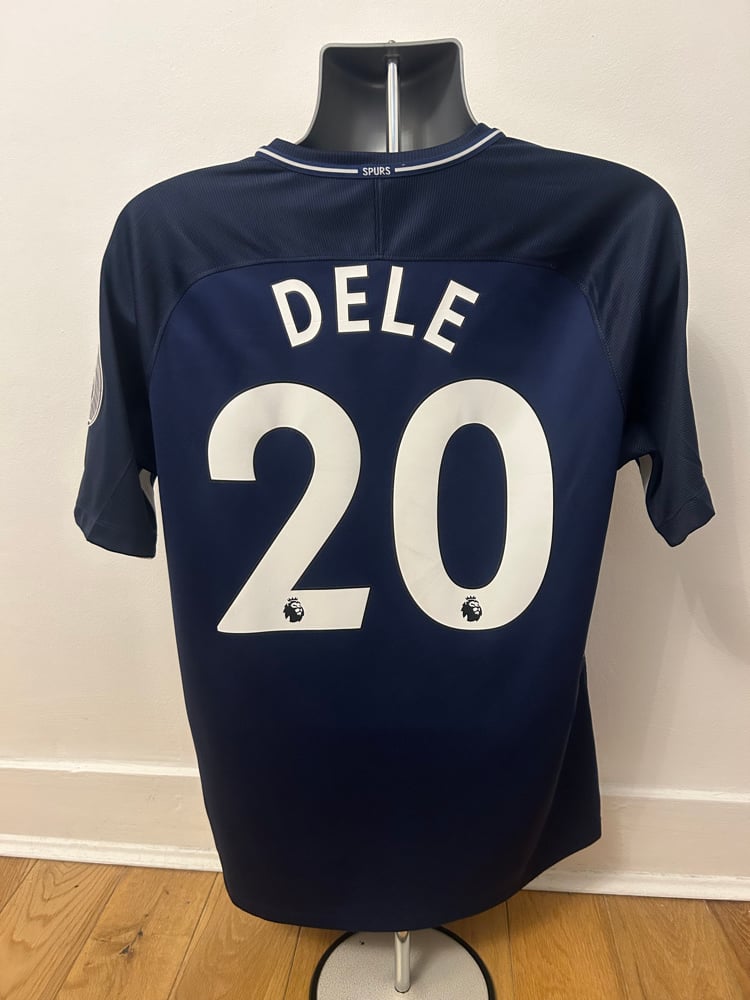 Image of Tottenham Hotspur “DELE 20” 2017/18 Away Shirt + PL patches (L) 