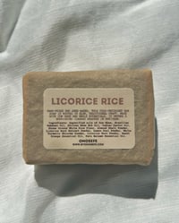 Image 3 of Mini LICORICE RICE | Brighten & Exfoliate — Ghee Soap Bar