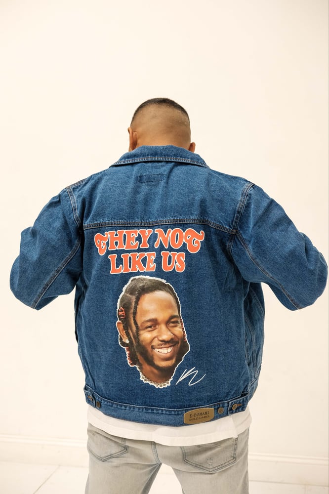 Image of They Not Like Us Denim Jacket