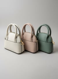 Image 1 of Mini sac cuir grainé