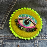 Pride Collection - Mystic Eye Brooch - Love Wins