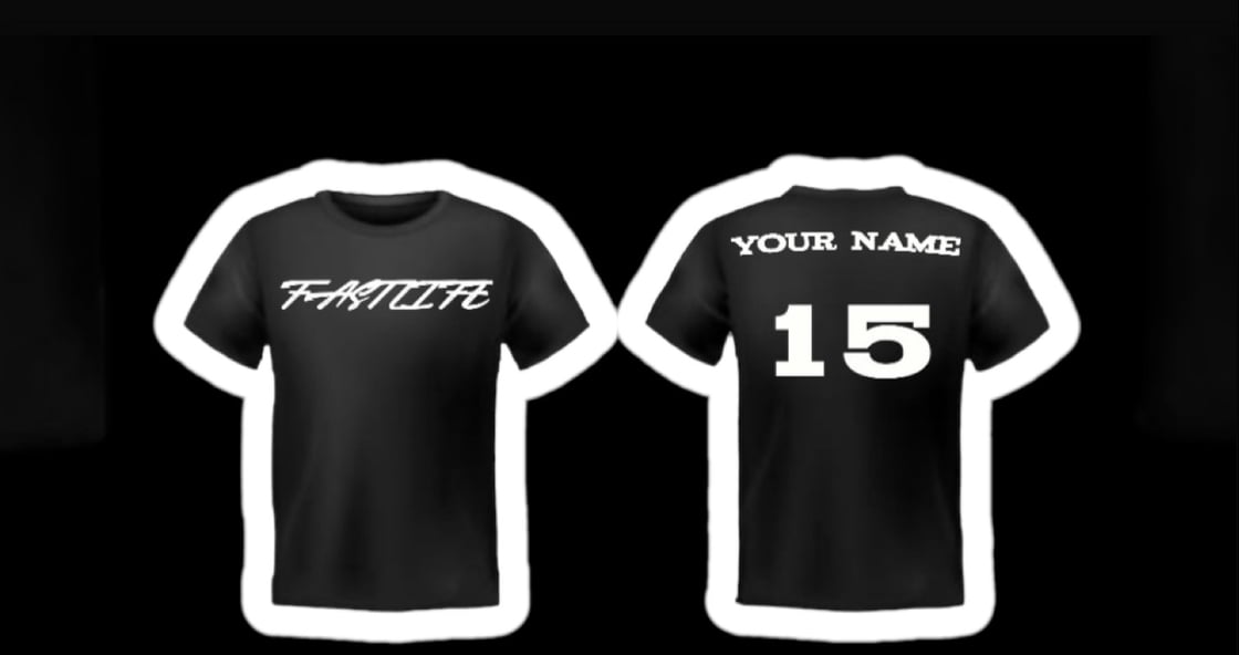 Image of FAST LIFE Exclusively Made-To-Order T-Shirt (Custom)