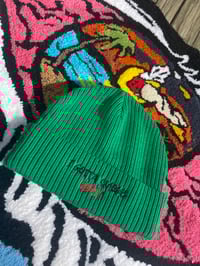 Image 1 of GREEN BEANIE