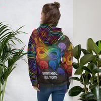 Image 3 of Unisex Hoodie autism soul colorful neurodiversity comfy hoodie