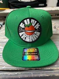 Image 2 of Funk planet green hat 