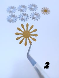 Image 2 of Flower Centers Metal Diecut
