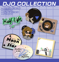 Image 1 of  DJO COLLECTION- Pins, Stickers, Charms