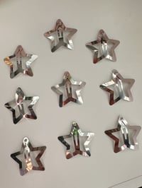 Image 1 of Silver star clips ⭐️