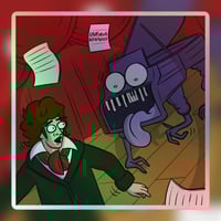 Image 1 of Ravenous Rhapsody - Holographic sticker