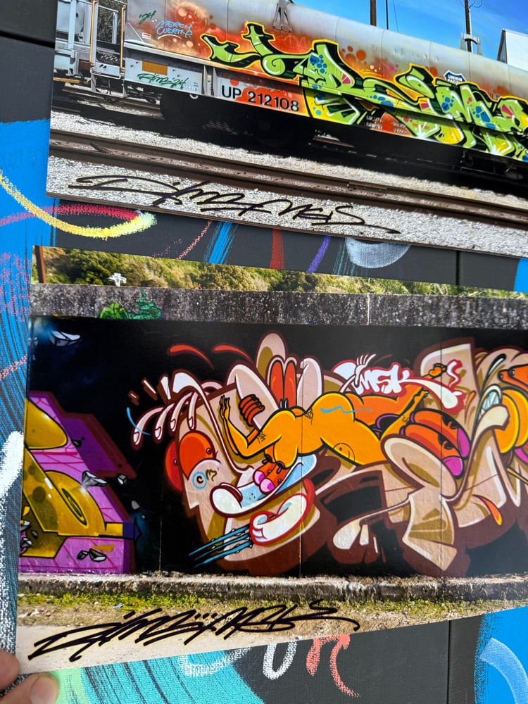 Mega Burner 2 Signed Large Photo Set 