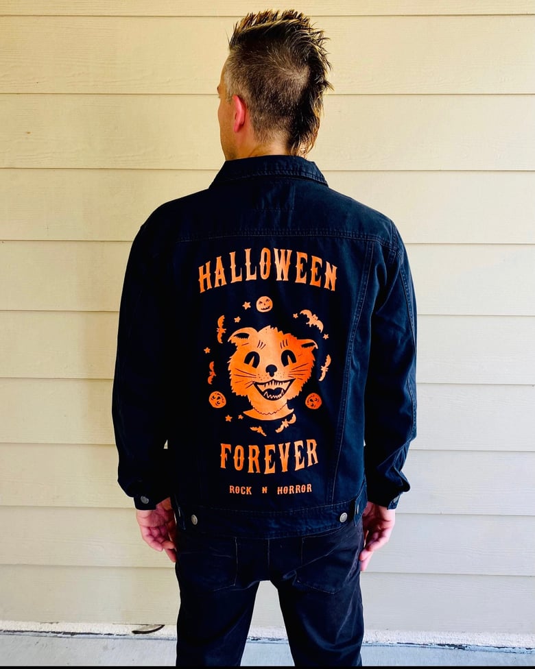 Image of Halloween Forever Denim Jacket