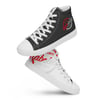 Diabolical "Drip" Logo Men’s high top canvas shoes