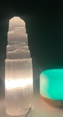 Image 3 of Selenite Lamp XL 33cm