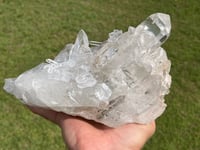 Image 14 of Clear Quartz Points Cluster Statement Piece #2186