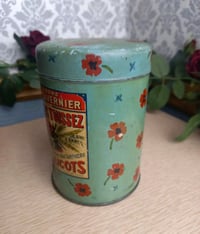 Image 13 of Antique Candy Tin John Tavernier French Bonbons Poppy Tablets 500g Prop Display