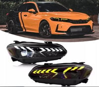 Image 1 of Honda Civic 2024-2025 Headlight Rgb +Rear Reflectors Rgb