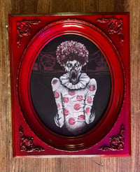 Image 1 of Haunted Clown Original Painting 