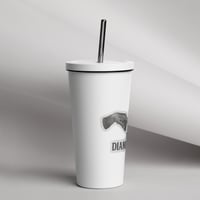 Image 1 of The Diamond Lab Insulated tumbler with straw