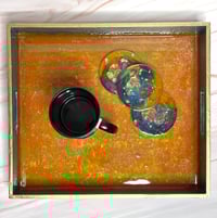 Image 5 of IMAGINATION TRAY & COASTER SET