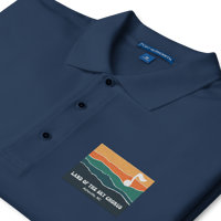 Image 4 of Embroidered Land of the Sky Men's Premium Polo