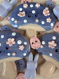 Image 1 of Blushroom the mushroom purple extra large 