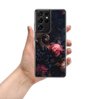 Image 7 of Baroque Style Gothic Inspired Rose Oil Painting Clear Case for Samsung®