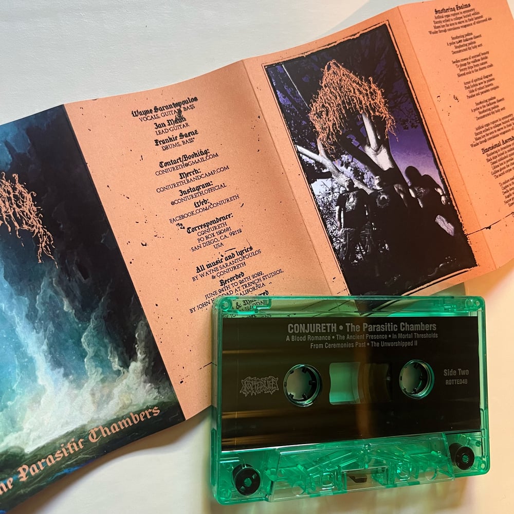 CONJURETH - "The Parasitic Chambers" cassette