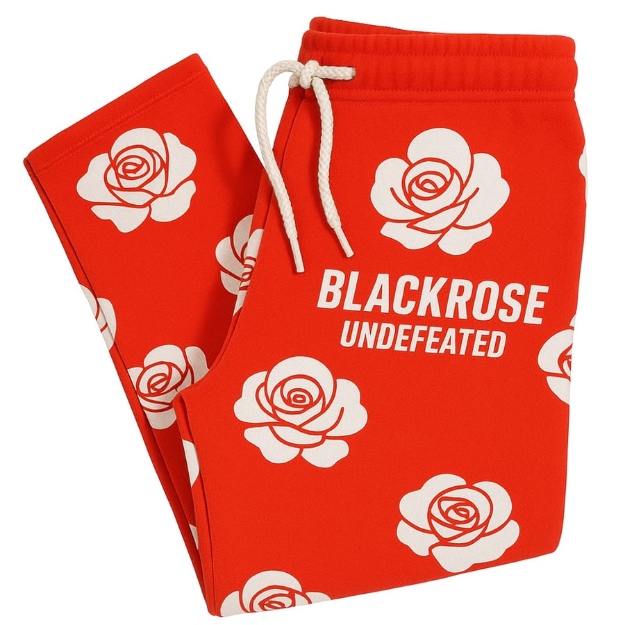 Image of BLACK ROSE FZ BAGGY (RED) PRE-ORDER