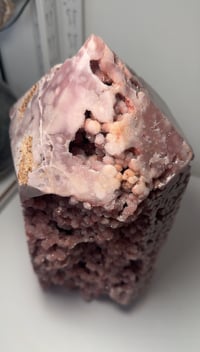 Image 5 of XXL BUBBLY BOTRYIODAL PINK AMETHYST TOWER **PERSONAL COLLECTION RELEASE**