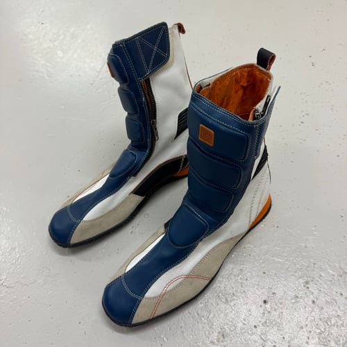 Image of 2000s Hugo Boss Biker Boots, Size 44 - UK 10