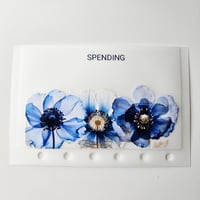 Image 2 of A7 Blue Breeze 3D Cash Envelopes 
