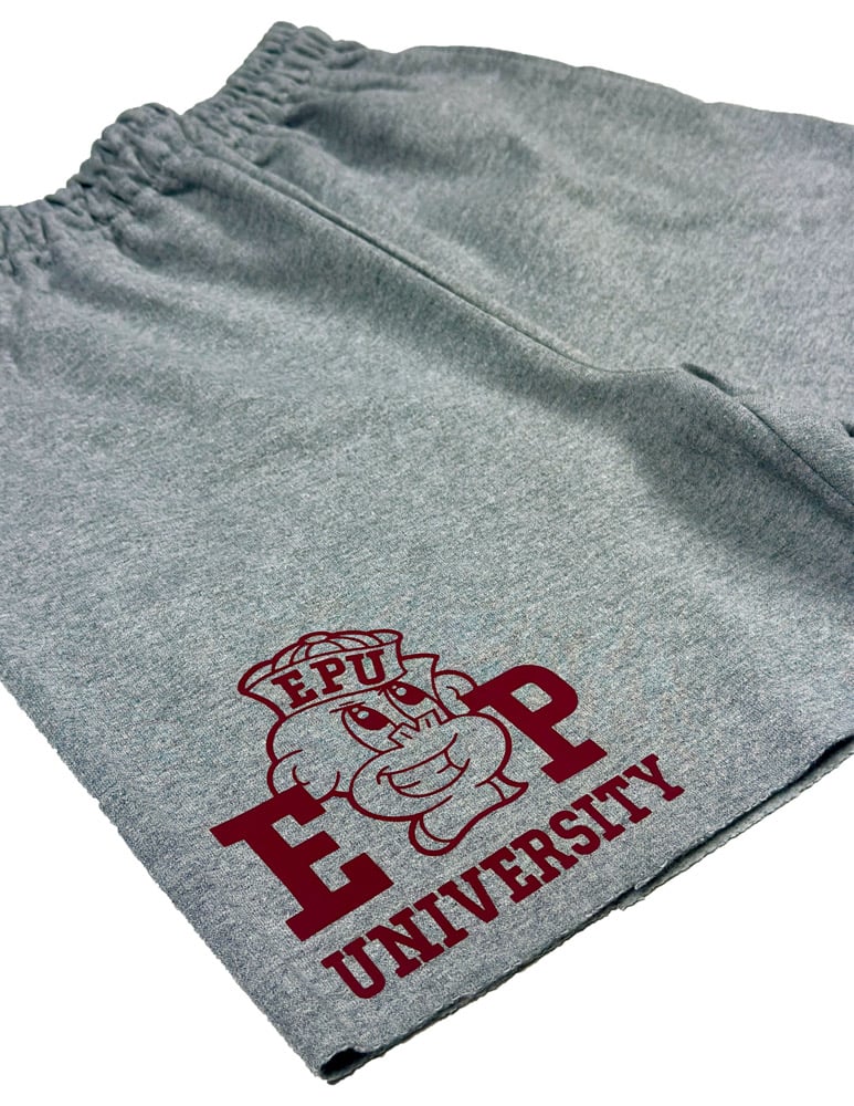Image of Enigma Project University Grey SweatShorts.