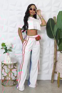 Image 2 of Set The Scene Pants W/Denim 