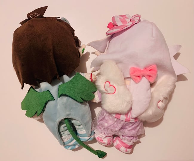 nagito and hajime plush