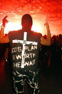 Image 5 of #Barbwire Virgin Mary Cut off Sleeves Thermo 