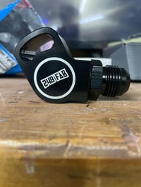 Image 2 of 2JZ BILLET POWER STEERING SUCTION INLET FITTING