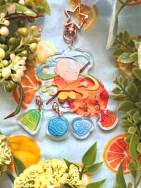 Image 2 of Aang Chibi Charm