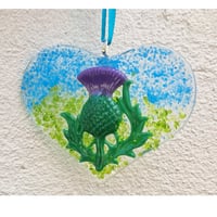 Scottish Thistle Heart