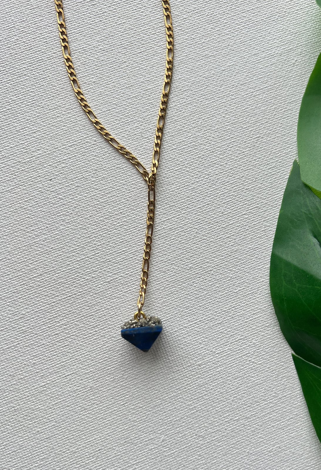 GENESIS II • Crystal Drop Necklace | Lapis Lazuli | Nirvana Wild