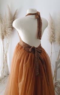 Image 7 of Photoshooting dress Carmilla | tulle |rusty brown |  size S-M