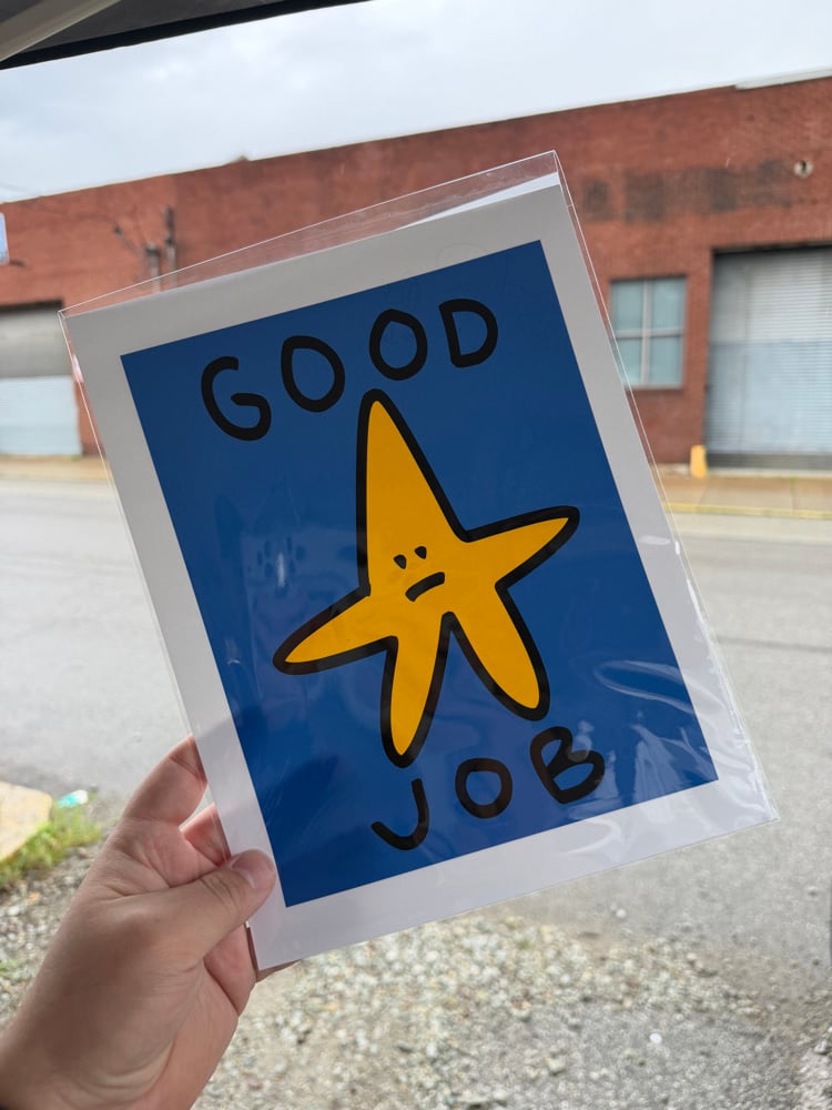 Image of goodjob - 8.5x11 Art Print