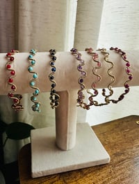 Brass Swirl Bracelet